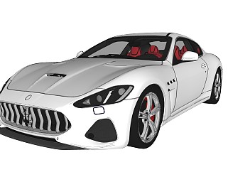 超精细汽车模型 玛莎拉蒂 Maserati Granturismo